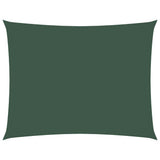 Vidaxl Sunshade Rectangular 4x5 M Oxford Stof mørkegrøn