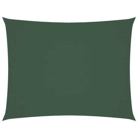 Vidaxl Sunshade Rectangular 4x5 M Oxford Stof mørkegrøn