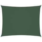 Vidaxl Sunshade rektangulær 4x6 m Oxford Stof mørkegrøn