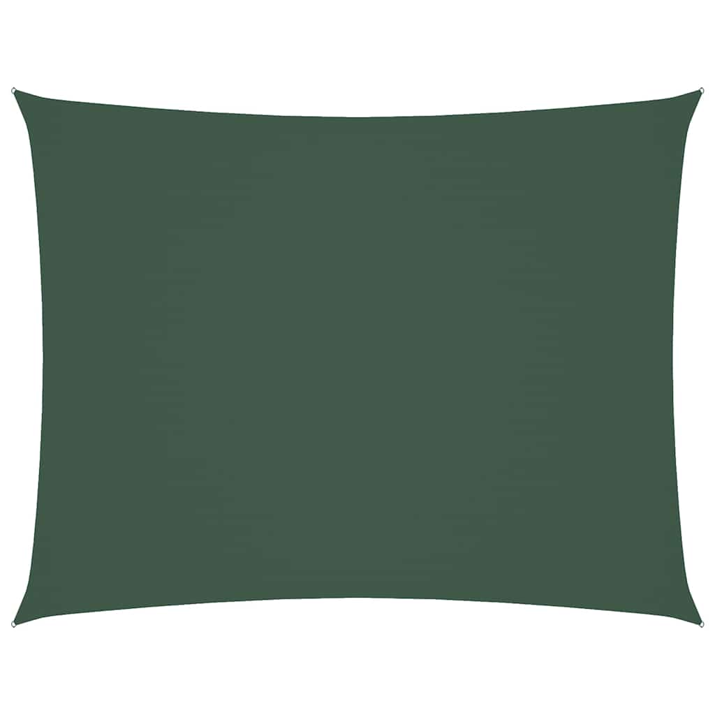 Vidaxl Sunshade rektangulær 5x6 m Oxford Stof mørkegrøn