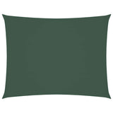 Vidaxl Sunshade rektangulær 5x6 m Oxford Stof mørkegrøn