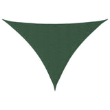 Vidaxl schaduwdoek driehoekig 3x4x5 m oxford stof donkergroen