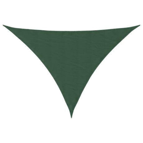 Vidaxl schaduwdoek driehoekig 3x4x5 m oxford stof donkergroen