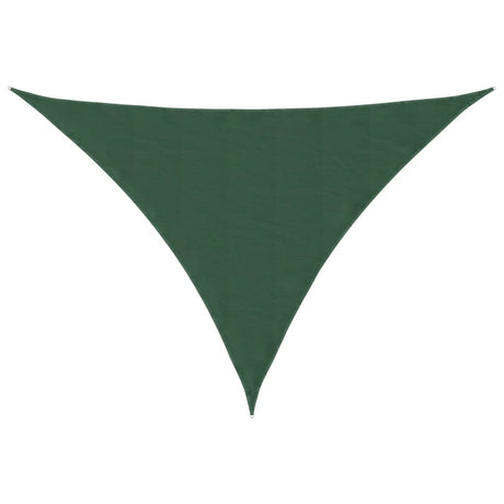 Vidaxl zonnescherm driehoekig 5x6x6 m oxford stof donkergroen