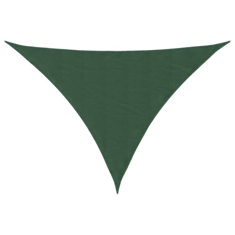 Vidaxl zonnescherm driehoekig 5x5x6 m oxford stof donkergroen