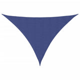 Vidaxl zonnescherm driehoekig 2,5x2,5x3,5 m oxford stof blauw