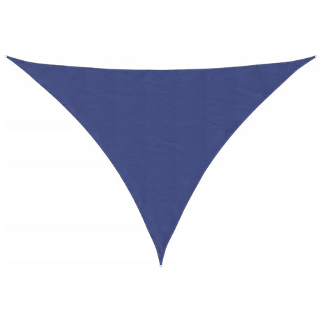 Vidaxl zonnescherm driehoekig 2,5x2,5x3,5 m oxford stof blauw