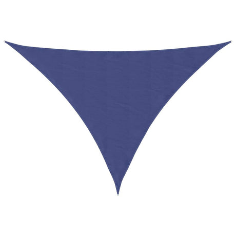 Vidaxl zonnescherm driehoekig 2,5x2,5x3,5 m oxford stof blauw
