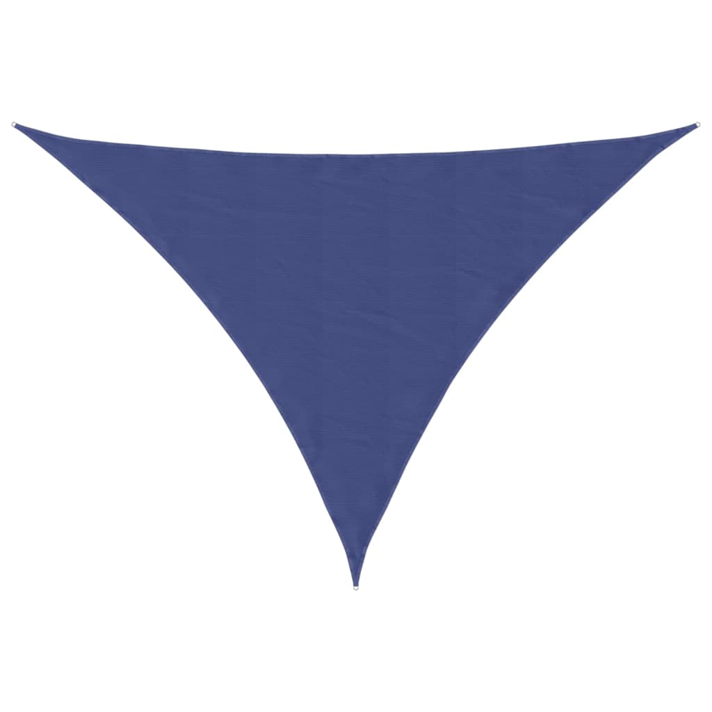 Vidaxl zonnescherm driehoekig 3x4x5 m oxford stof blauw