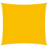 Vidaxl zonnescherm vierkant 3,6x3,6 m oxford stof geel