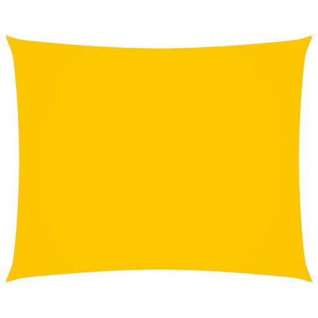 Vidaxl zonnescherm rechthoekig 2,5x4,5 m oxford stof geel