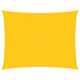 Vidaxl zonnescherm rechthoekig 3,5x5 m oxford stof geel