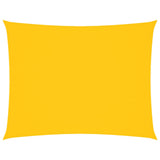 Vidaxl zonnescherm rechthoekig 4x5 m oxford stof geel