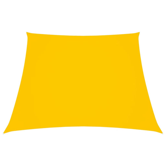 Vidaxl Zonnezeil Trapezium 2 4x3 M Oxford Stof Gul gul
