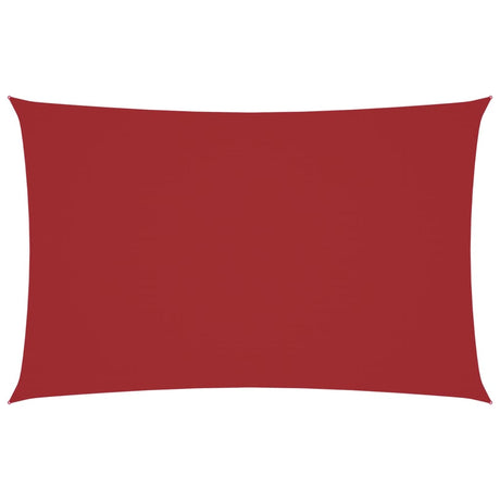 Vidaxl zonnescherm rechthoekig 2x4,5 m oxford stof rood