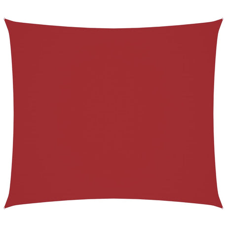 Vidaxl zonnescherm rechthoekig 2,5x3 m oxford stof rood
