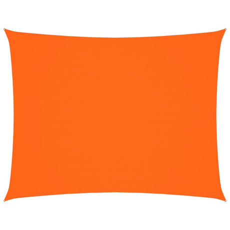 Vidaxl zonnescherm rechthoekig 3,5x4,5 m oxford stof oranje
