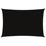 Vidaxl Sunshade rektangulær 2x4 m Oxford Stof sort
