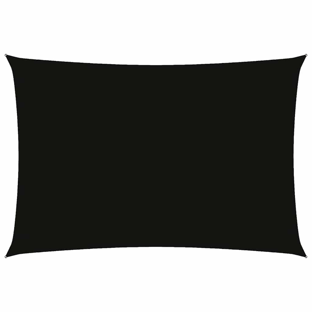 Vidaxl Sunshade rektangulær 3x5 m Oxford Stof sort