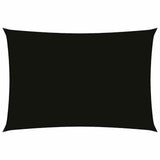 Vidaxl Sunshade rektangulær 3x5 m Oxford Stof sort