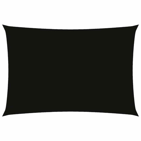 Vidaxl Sunshade rektangulær 3x5 m Oxford Stof sort