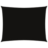 Vidaxl Sunshade rektangulær 5x6 m Oxford Stof sort