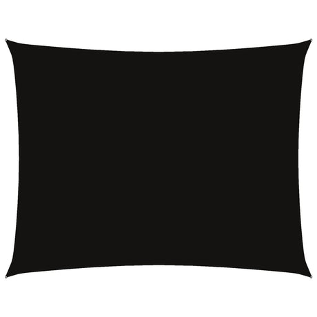 Vidaxl Sunshade rektangulær 5x6 m Oxford Stof sort