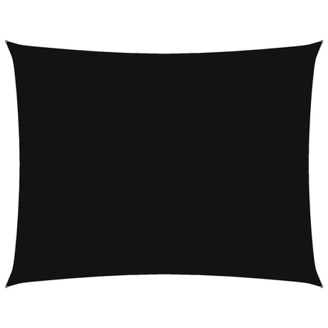 Vidaxl zonnescherm rechthoekig 5x7 m oxford stof zwart