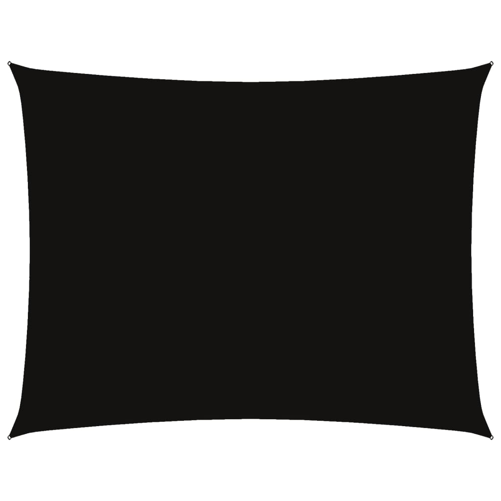 Vidaxl Sunshade rektangulær 6x7 m Oxford Stof sort
