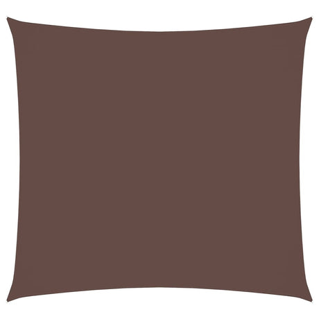 Vidaxl Sunshade Square 3x3 M Oxford Fabric Brown