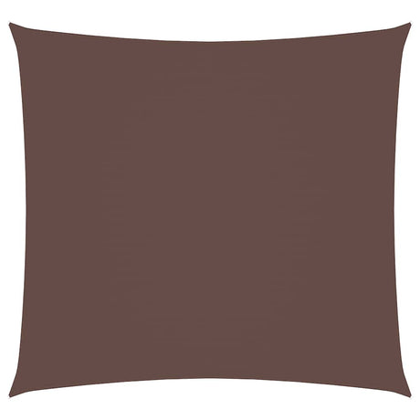 Vidaxl markise firkant 4,5x4,5 m oxford stof brun