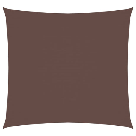 Vidaxl Sunshade Square 7x7 M Oxford Fabric Brown