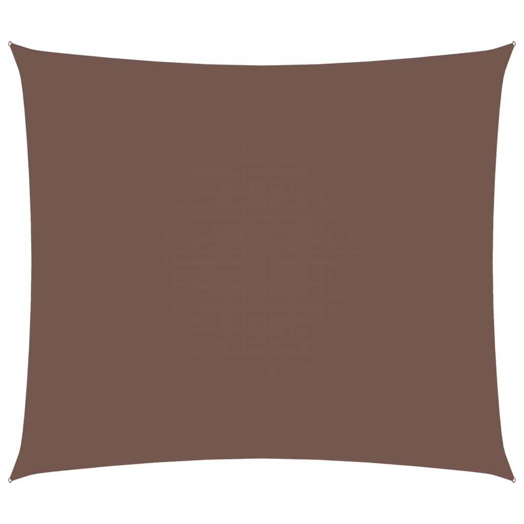 Vidaxl Sunshade Rectangular 2x2,5 m Oxford Fabric Brown