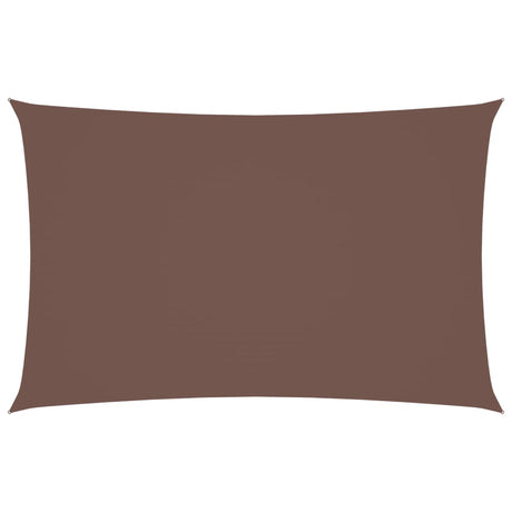 Vidaxl Sunshade Rectangular 2x5 M Oxford Fabric Brown