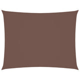 Vidaxl Sunshade Rectangular 2,5x3,5 m Oxford Stof brun