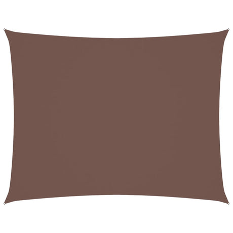 Vidaxl Sunshade Rectangular 2,5x3,5 m Oxford Stof brun