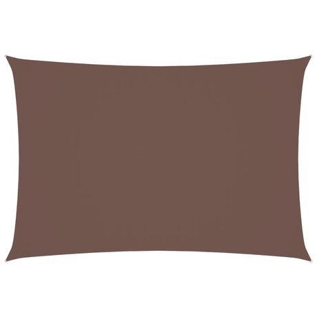 Vidaxl Sunshade rektangulær 2,5x4,5 m Oxford Stof brun