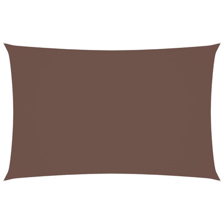 Vidaxl Sunshade rektangulær 2,5x5 m Oxford Stof brun