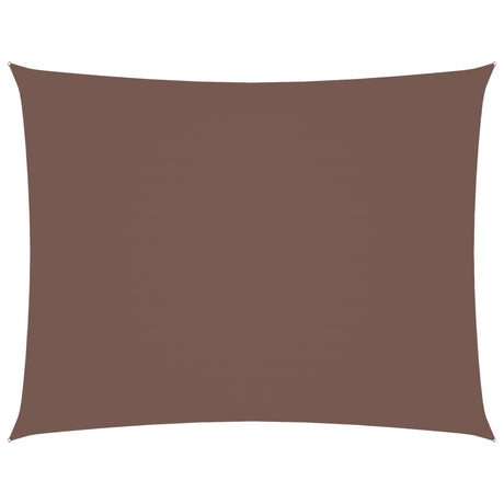 Vidaxl Sunshade rektangulær 3x4,5 m Oxford stof brun