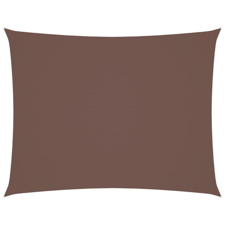 Vidaxl zonnescherm rechthoekig 3x6 m oxford stof bruin