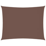 Vidaxl Sunshade Rectangular 3,5x5 m Oxford Fabric Brown