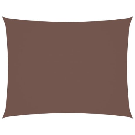 Vidaxl Sunshade Rectangular 3,5x5 m Oxford Fabric Brown