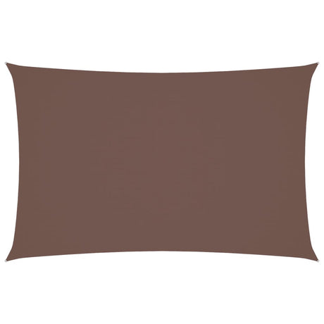 Vidaxl Sunshade rektangulær 4x7 m Oxford Stof brun
