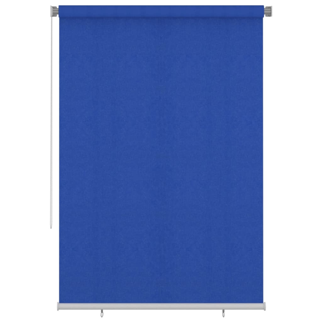 Vidaxl Roller Blind til udenfor 160x230 cm HDPE Blue
