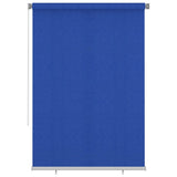 Vidaxl Roller Blind til udenfor 160x230 cm HDPE Blue