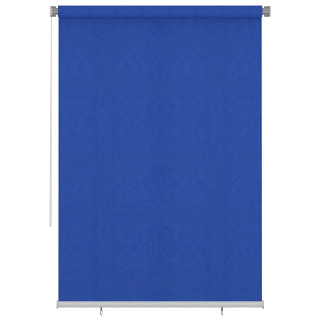 Vidaxl Roller Blind til udenfor 160x230 cm HDPE Blue