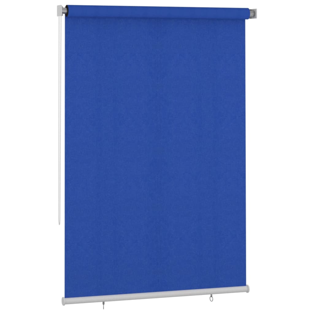 Vidaxl Roller Blind til udenfor 160x230 cm HDPE Blue