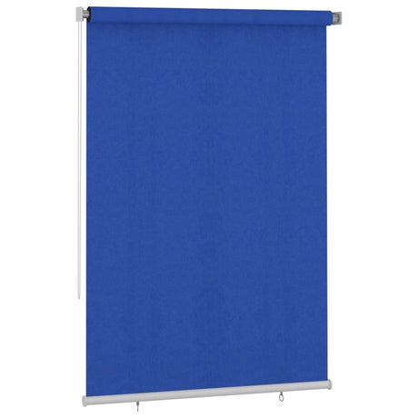 Vidaxl Roller Blind til udenfor 160x230 cm HDPE Blue