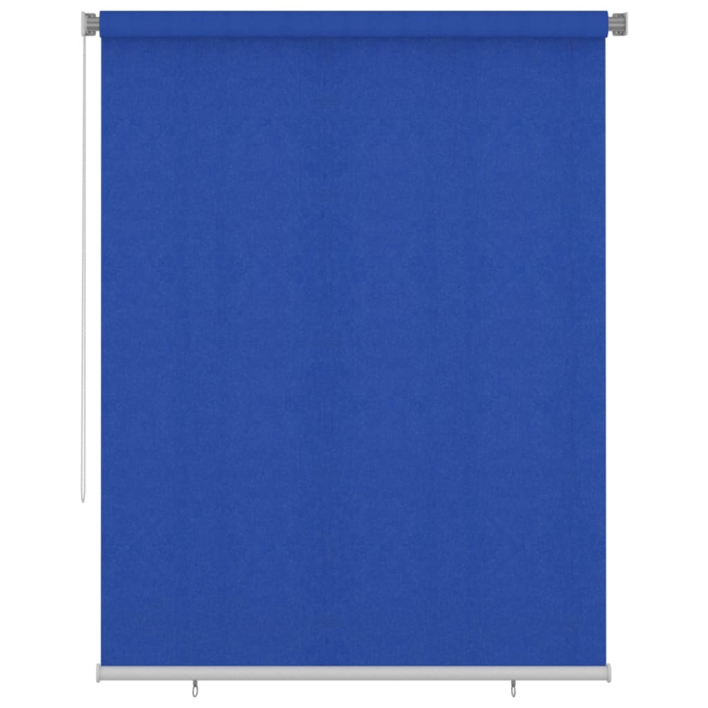 Vidaxl Roller Blind til udenfor 180x230 cm HDPE Blue