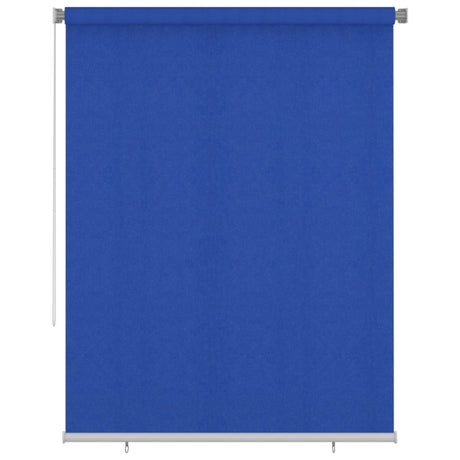 Vidaxl Roller Blind til udenfor 180x230 cm HDPE Blue
